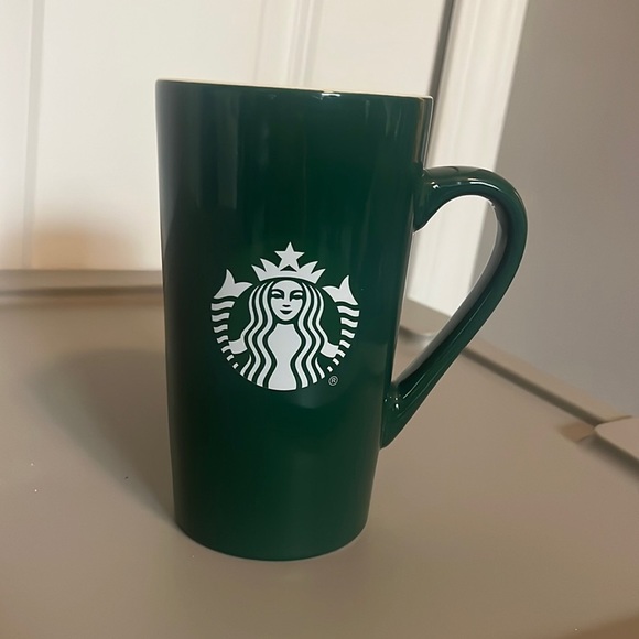 Starbucks Other - Starbucks 2020 Green Tall Logo Ceramic Mug Coffee Cup 16 oz- EUC
